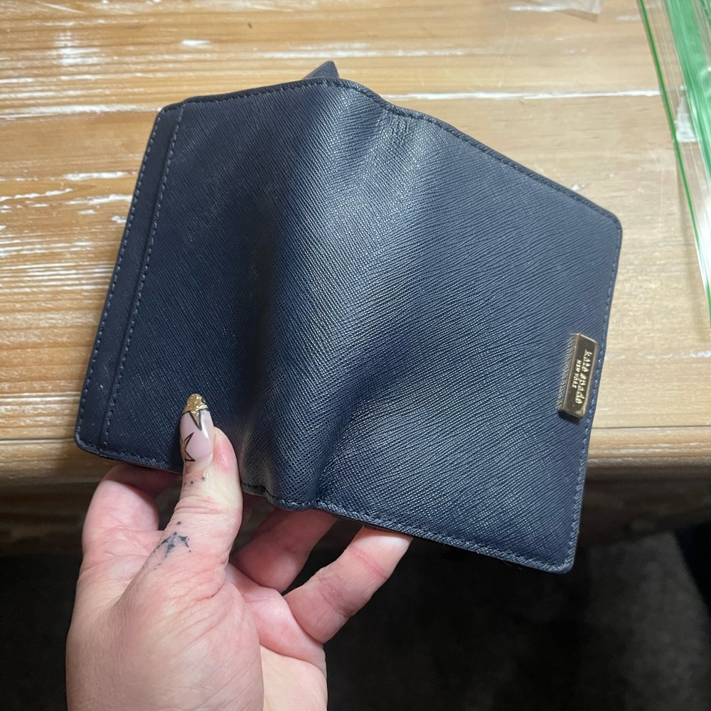 Navy Kate Spade Wallet - Picture 4 of 4